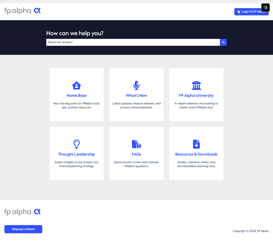 FP Alpha: a HubSpot knowledge base with a live AI agent